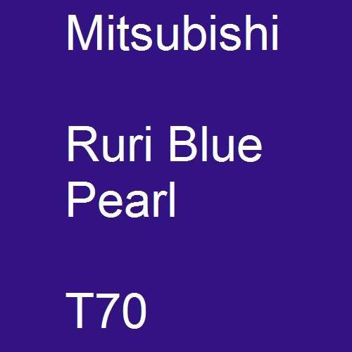 Mitsubishi, Ruri Blue Pearl, T70.